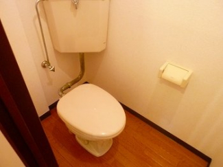 コンパクトで使いやすいトイレです