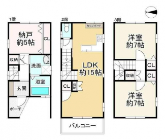 八尾市山本町南８丁目の中古一戸建ての画像