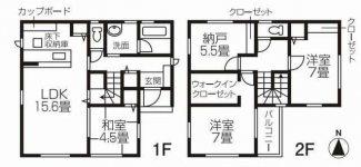 松山市枝松２丁目の中古一戸建ての画像