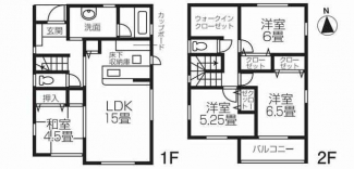 松山市余戸南１丁目の新築一戸建ての画像