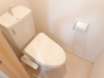 トイレもきれいです