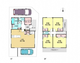 枚方市渚南町　新築戸建の画像