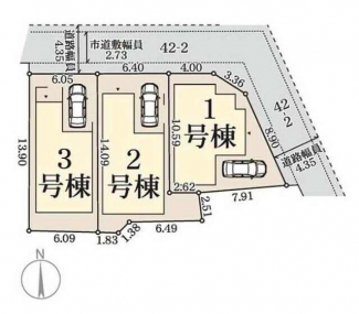 八尾市東山本町７丁目の新築一戸建ての画像