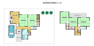 岐阜県岐阜市福富の中古一戸建ての画像