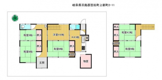 岐阜県羽島郡笠松町上新町の中古一戸建ての画像