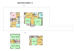 徳島県徳島市南佐古四番町の中古一戸建ての画像