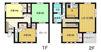 泉南市信達大苗代の中古一戸建ての画像