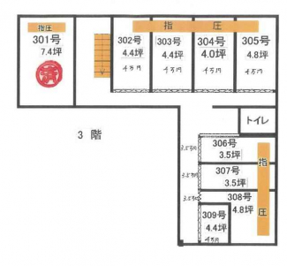 ３Ｆ平面図