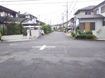 南東道路です/道路幅員6.0ｍになります