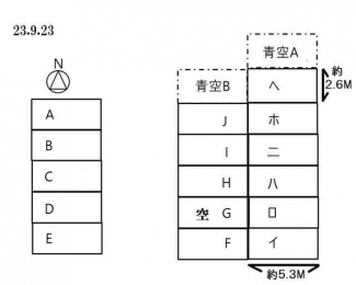 中Ｇ　区画