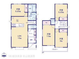 １号棟　間取図