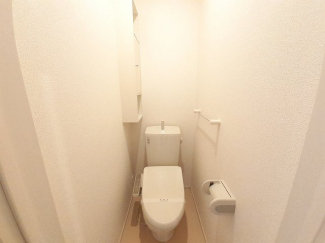 清潔感のあるトイレです