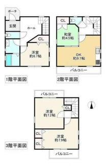 池田市豊島北２丁目の中古一戸建ての画像