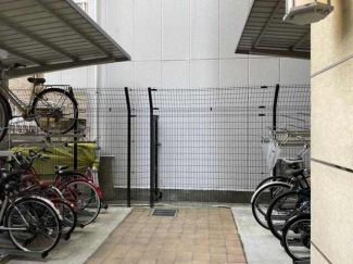 自転車置き場です