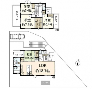 ４ＬＤＫ　間取り図