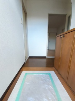 落ち着いた玄関です