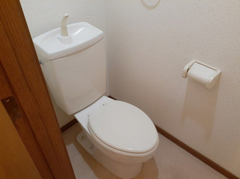 コンパクトで使いやすいトイレです