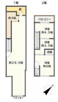 守口市南寺方南通３丁目の売地の画像