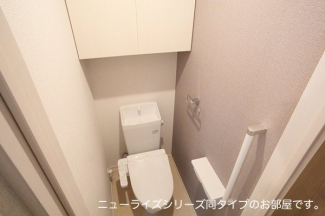 コンパクトで使いやすいトイレです