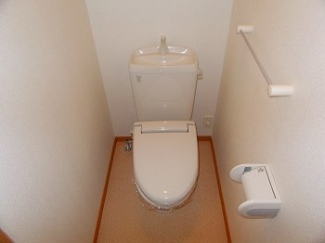 トイレもきれいです