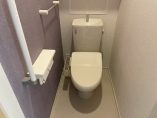 落ち着いたトイレです