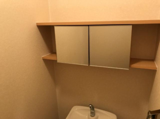 トイレの収納部