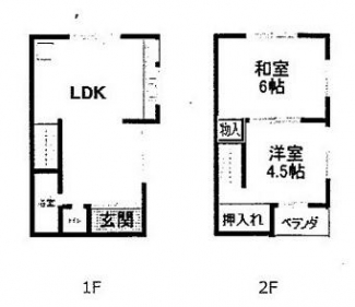 旭町２丁目貸家の画像