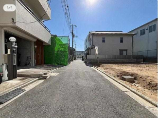 更地　東向き　整形地　建築条件なし売り土地