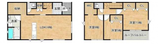 岸和田市別所町３丁目の新築一戸建ての画像