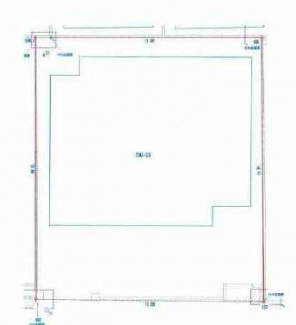 更地　整形地　南向き　建築条件なし売り土地