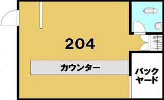 ３５㎡、カフェ、バーなどに最適な物件です。