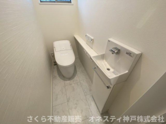 １階トイレです。