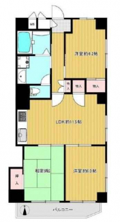 ３ＬＤＫ　間取り図