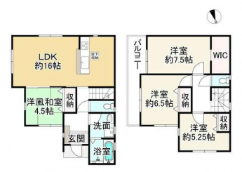 堺市南区庭代台３期１号棟の画像