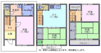 大阪市住之江区北島３丁目の中古一戸建ての画像