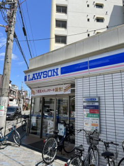 ローソン鶴橋三丁目店まで345m