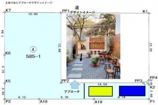 松山市市坪南２丁目の売地の画像