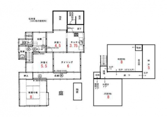 松山市上市２丁目の中古一戸建ての画像