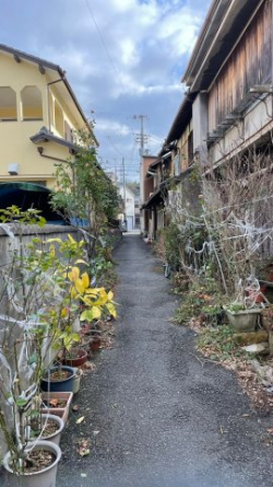 【前面道路含む現地写真】