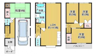 間取り変更工事等の室内フルリフォーム済みです。