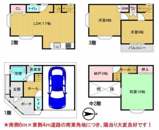 水廻り全て新調でフロアタイルも張替等のフルリフォーム済みで、