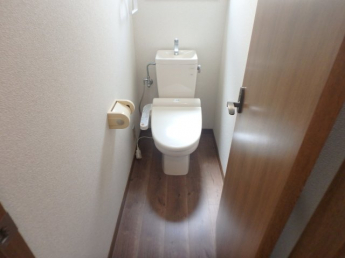 トイレもきれいです