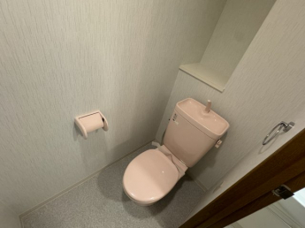 コンパクトで使いやすいトイレです