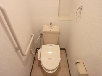 トイレもきれいです