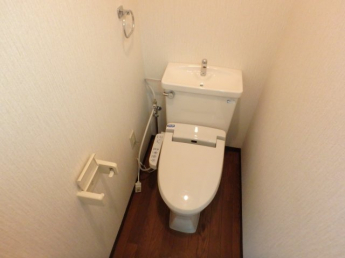 トイレもきれいです