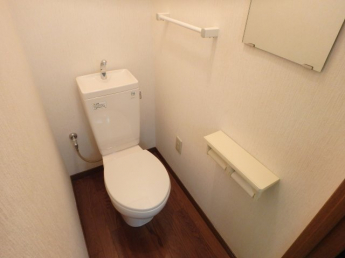 コンパクトで使いやすいトイレです