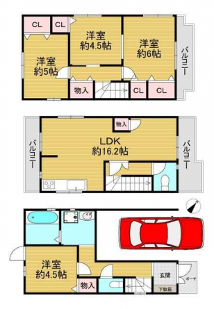 堺市中区深阪６丁戸建の画像