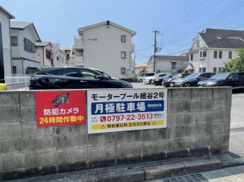 平面月極駐車場　モータープール細谷2号　53番地　プラージュ芦屋横の画像