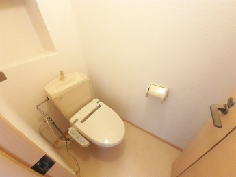 清潔感のあるトイレです