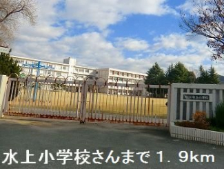 水上小学校さんまで1900m